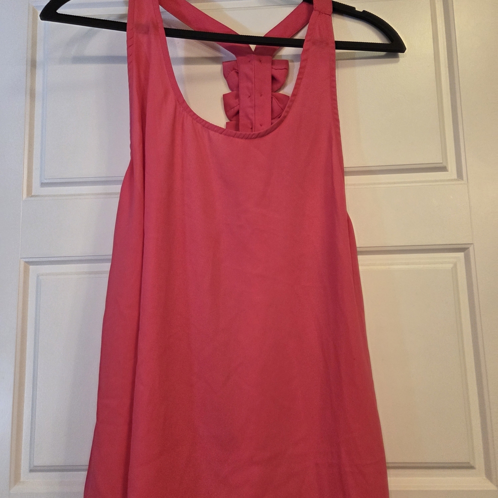 Pink Sleeveless Top